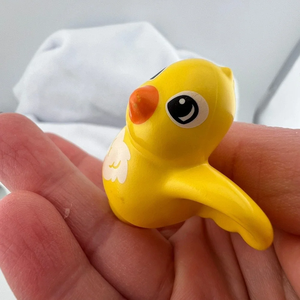 LEGO‎ Yellow Bird Figure Duck Chick Animal Preschool Toy